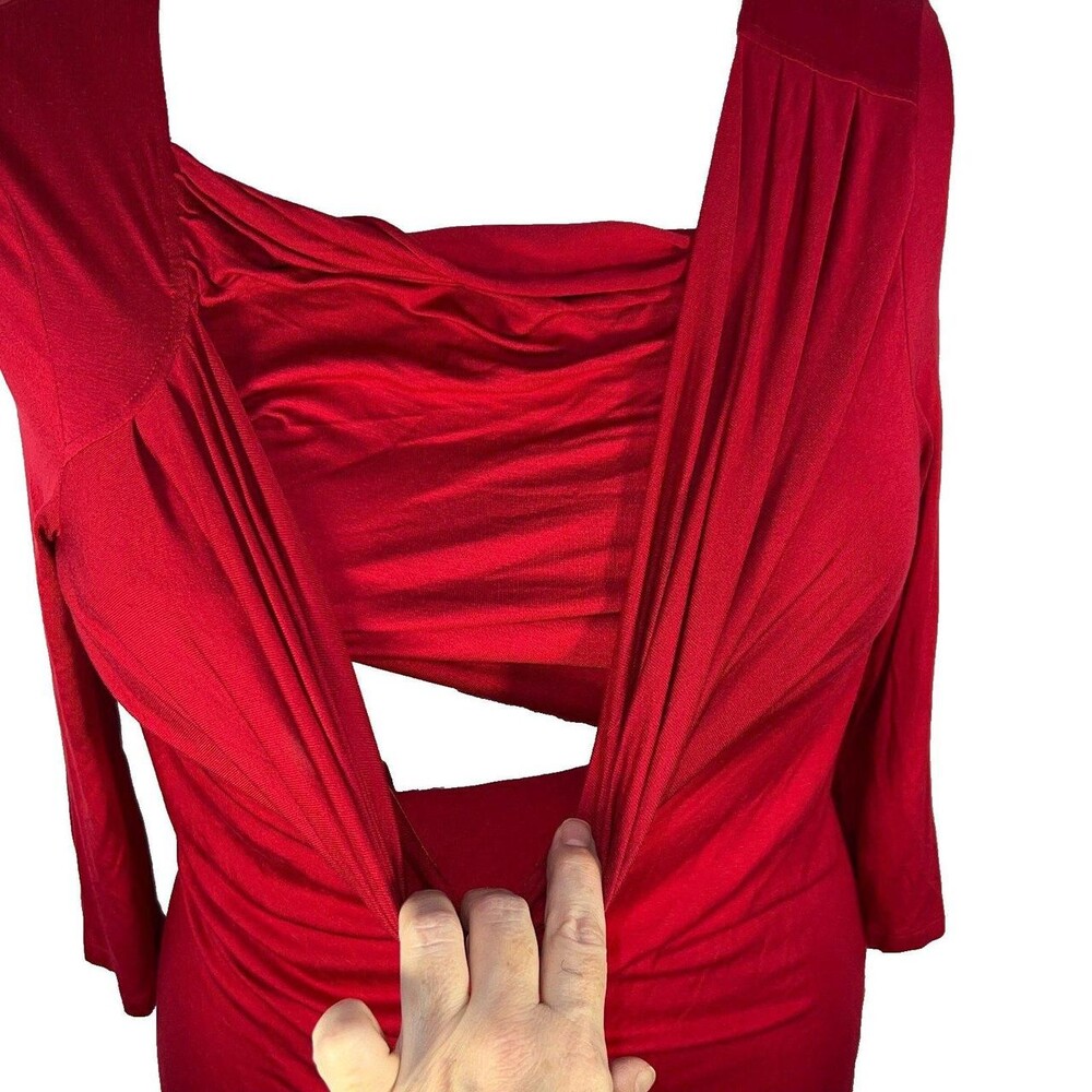 Design History Women's Red Blouse - Picture 3 of 8